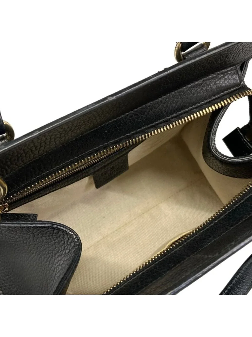 Gucci Handbag Soho Black Leather